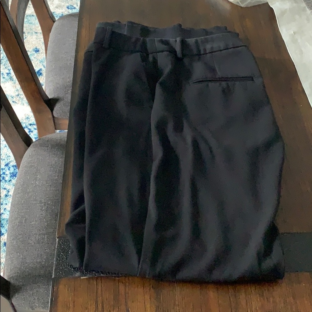 Black dress work pants